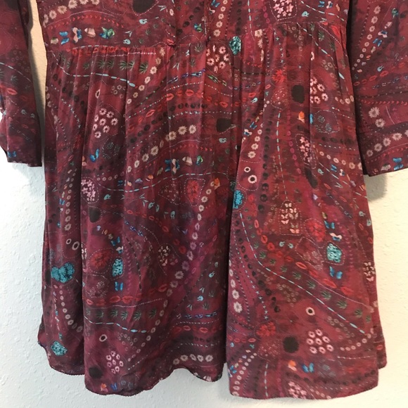 ZADIG & VOLTAIRE Psyche Remus Red Dress EUC - Picture 12 of 16